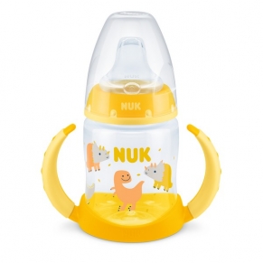 NUK First Choice РР Temperature Control сci Шише със силиконов накрайник за сок 150мл + mix